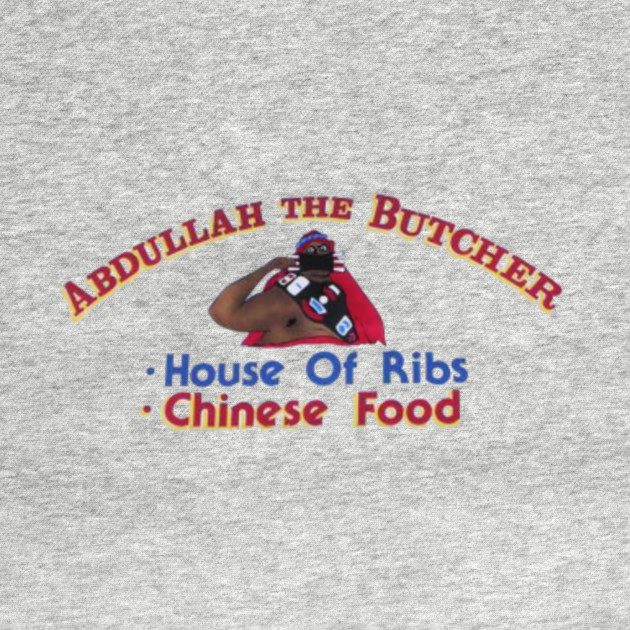 abdullah the butcher t shirt